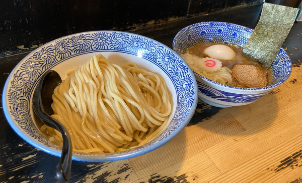 「つけめん中＋味玉」@狼煙 〜NOROSHI〜の写真