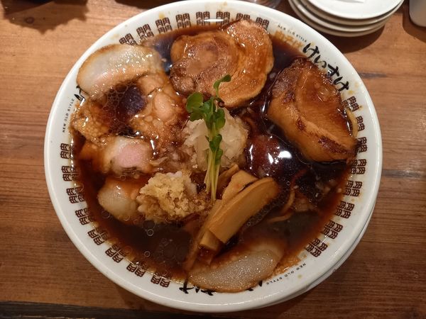 「3種の肉ラーメン」@NEW OLD STYLE 肉そば けいすけの写真