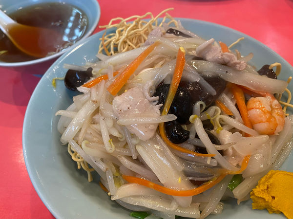 「かたやきメン」@民族の味 赤坂 珉珉の写真