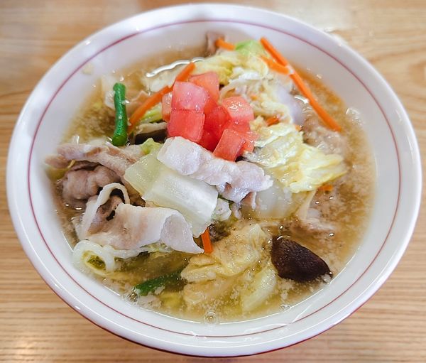「豚バラ白菜タンメン【期間·数量限定】」@麺 㐂色の写真