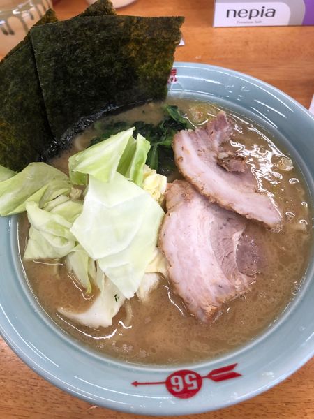 「ラーメン（中盛）」@信州五十六家 広丘店の写真