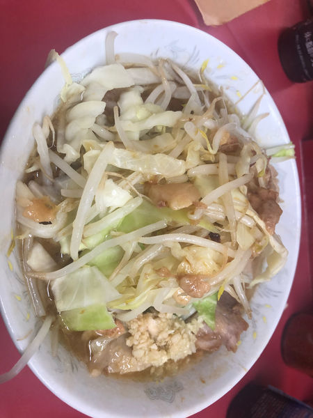 「汁なし」@ラーメン二郎 環七一之江店の写真