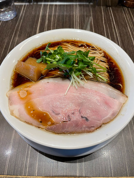 「中華蕎麦熟成醤油 大盛」@中華蕎麦 三藤の写真