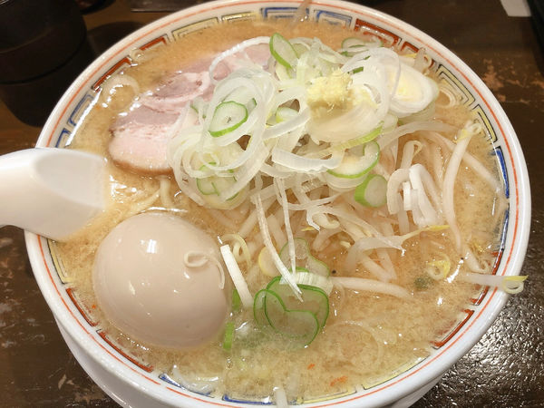 「みそラーメン　味玉」@丸中華そばの写真