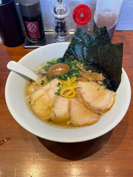 「特製中華そば」@一風堂 太宰府インター店の写真