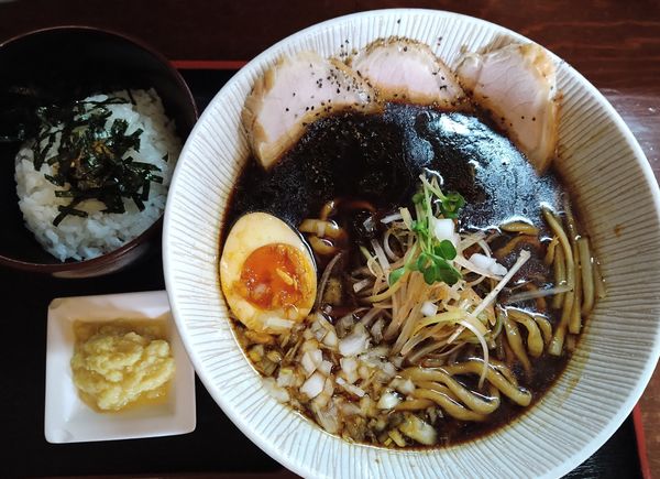「【限定】ショウガブラック ￥890」@和風らーめん 凪の写真