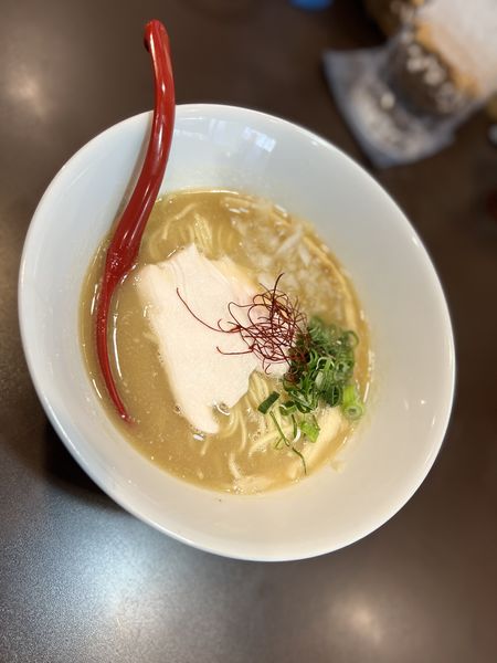 「濃厚鷄白湯ラーメン(醤油)800円」@SUPER RAMEN MAGICの写真
