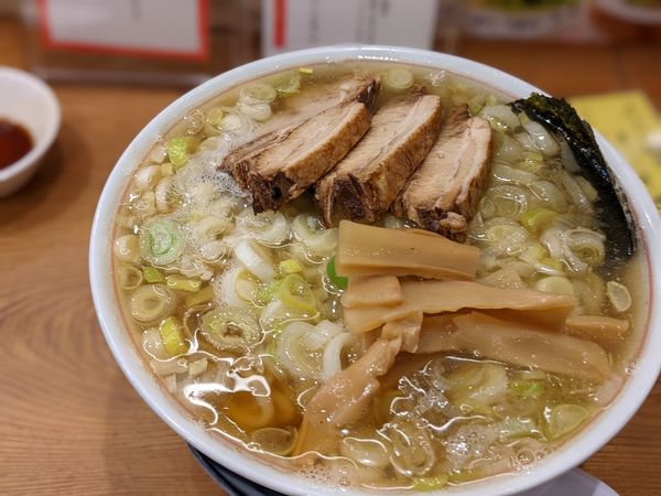 「限定特製白壺ラーメン」@別邸三く 中華蕎麦 萃の写真