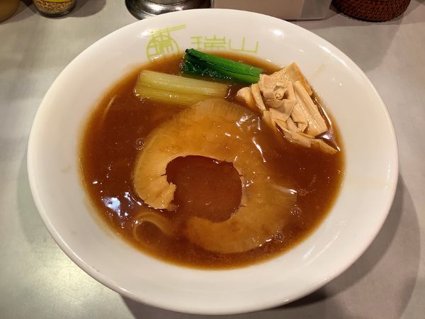 「【最終日曜限定】フカヒレ蕎麦」@中華蕎麦 瑞山（ZUIZAN）の写真
