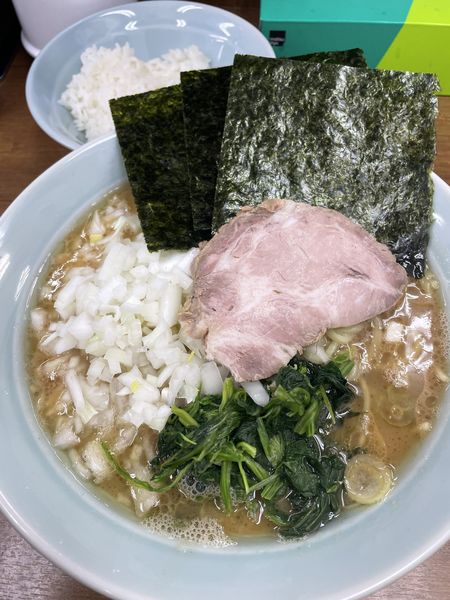 「ラーメン」@横浜ラーメン 武蔵家 北千住店の写真
