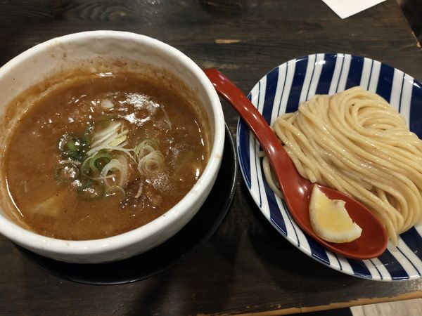 「牛モツつけ麺」@製麺処 蔵木の写真