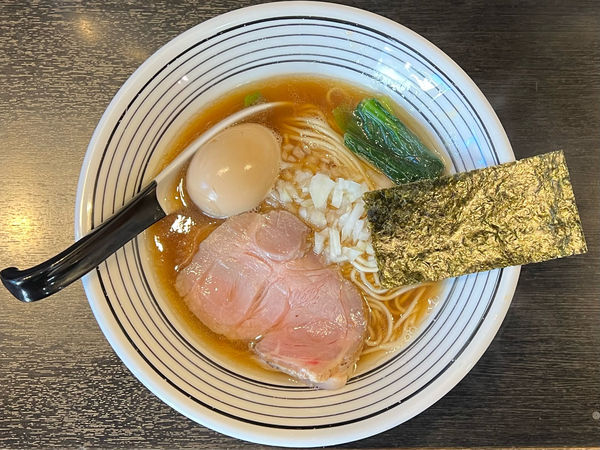 「煮干し味玉そば」@陽はまたのぼるの写真