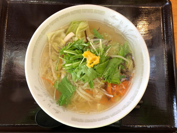「もてぎのゆず塩ラーメン」@道の駅もてぎ 十石屋の写真