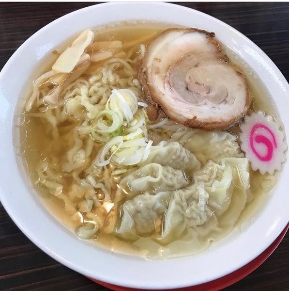 「ワンタン麺」@餃子とらーめん専門店 中村屋 荒川沖店の写真