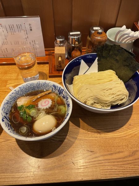 「特製清湯つけそば」@つけそば 神田勝本の写真