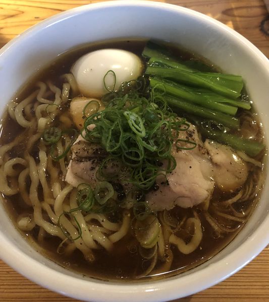 「特製地鶏中華そば(醤油)1300円」@麺処 図鑑の写真