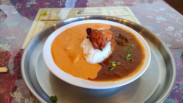 「2カレーライスセット」@SAINO アジアンキッチン みずほ台店の写真