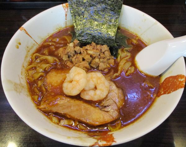 「魚介みそラーメン　1000円」@麺屋 優創の写真