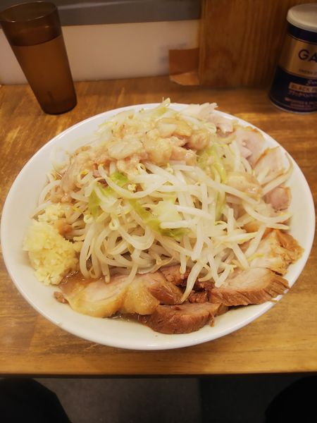 「小豚ラーメン」@ラーメン二郎 前橋千代田町店の写真