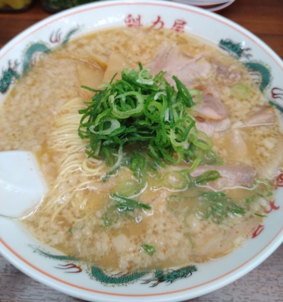 「コク旨ラーメン（大盛り）」@ラーメン魁力屋 南行徳店の写真