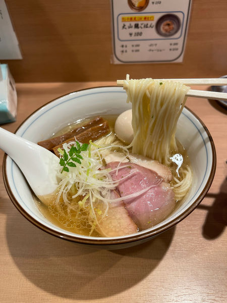 「味玉のどぐろそば 1100円」@らぁ麺 くろ渦の写真
