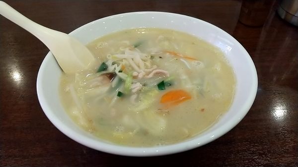 「野菜湯麵(682円)」@創造中華華星 鴨居店の写真