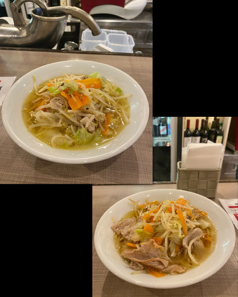 「たっぷり野菜たんめん (塩・醤油) ¥800」@ZeCT byLmの写真