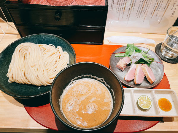 「紀州鴨白湯つけめん」@鴨中華そば 楓の写真