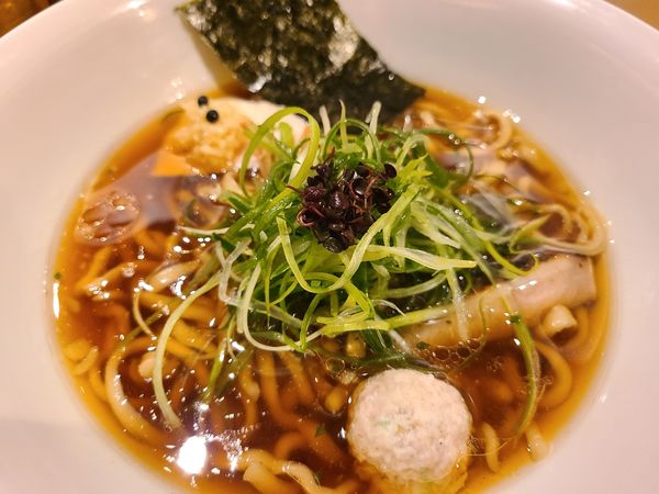 「醤油そば」@饗 くろ㐂の写真