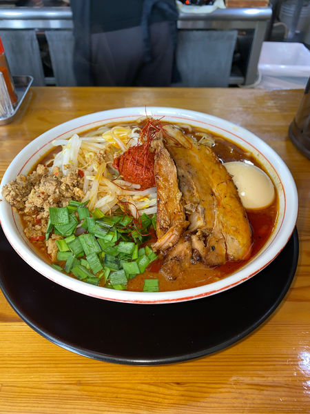 「しびれベトコン誤爆濃厚味玉大盛り(¥1,060円)」@ラーメン・つけ麺 爆王の写真