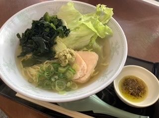 「わさびラーメン　700円」@門前茶屋の写真