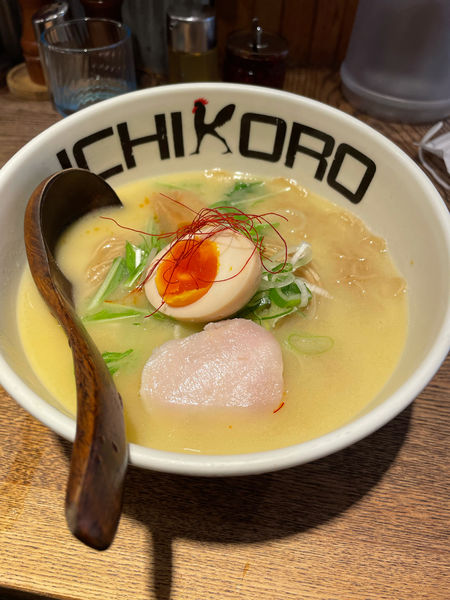 「純鶏そば　大盛」@鶏そば十番 156 ICHIKORO 麻布十番店の写真