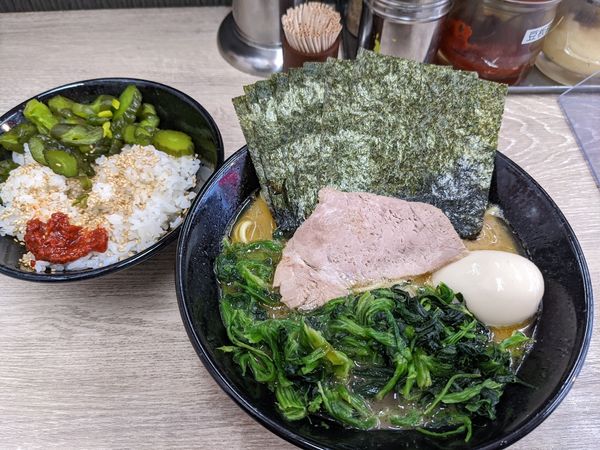 「ラーメン並盛」@らーめん武双家の写真