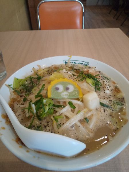 「シーフードらーめん800円」@らーめん カッパハウスの写真