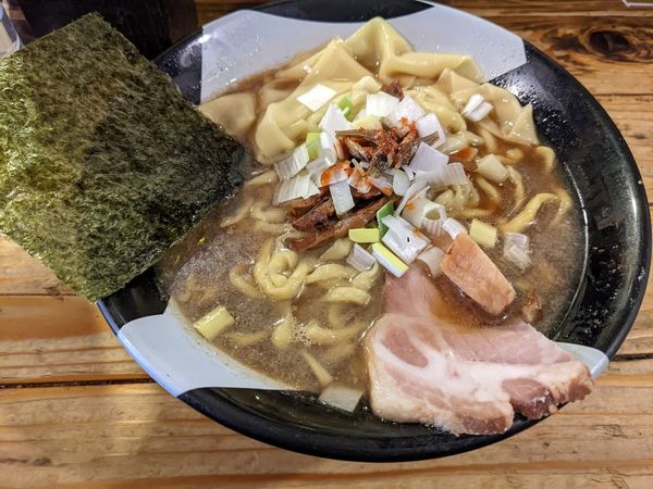 「ラーメン中盛　980円」@すごい煮干ラーメン凪 新宿ゴールデン街店 本館の写真