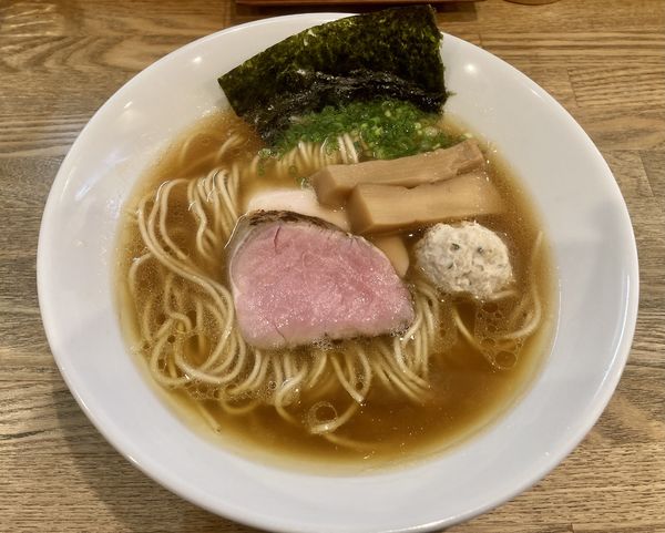 「地鶏」@自家製麺 純の写真