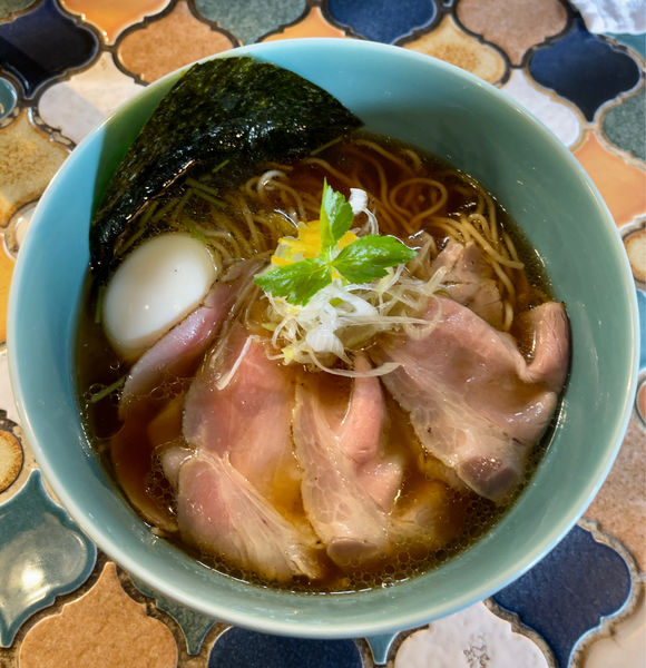 「田なかのお醤油特製（1100円）」@麺処 田なか（仮）の写真