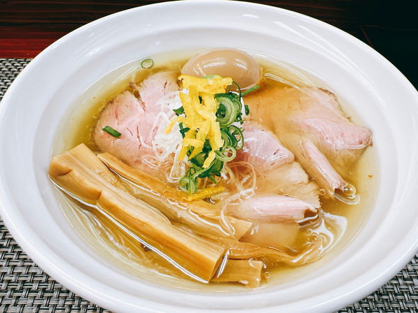 「ゆず香る鶏塩」@麺や 睡蓮の写真