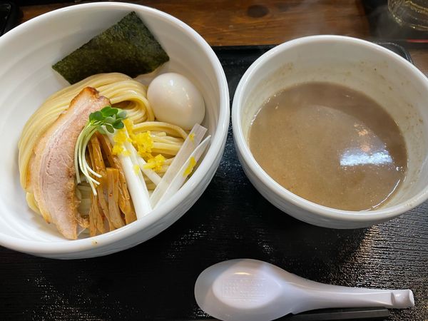 「味玉つけ麺」@濃厚宗田つけめん 麺屋縁道の写真