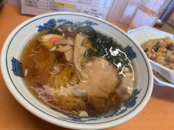 「半チャンラーメン」@平和軒の写真