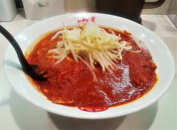 「北極ジャンボ辛さ10倍」@蒙古タンメン 中本 御徒町店の写真