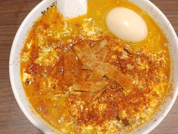 「NEOたんたん麺＋味玉」@麺処 ぱちぱちの写真