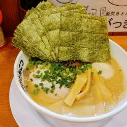 ＭＡＸラーメン・メンマ・替え玉✕２　￥１２５０