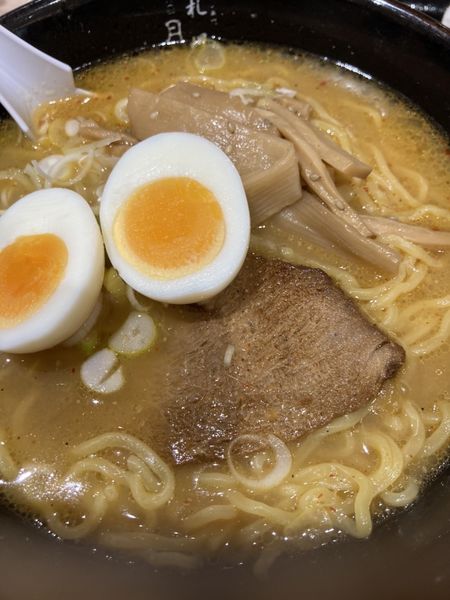 「味噌ラーメン」@ラーメン専門三代目 月見軒 SUNAMO店の写真