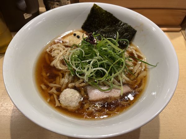 「醤油そば」@饗 くろ㐂の写真