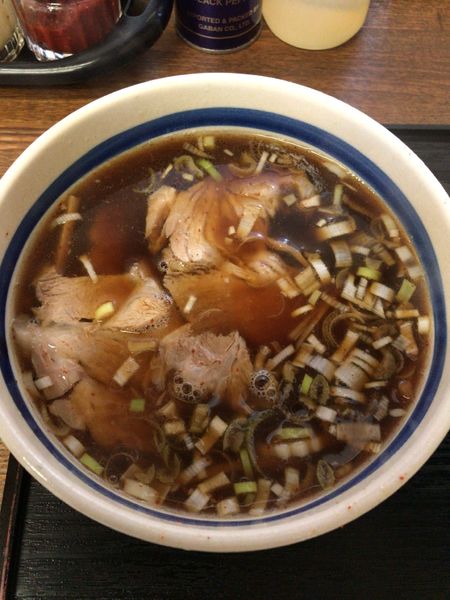 「つけ麺スープ」@日の出屋の写真