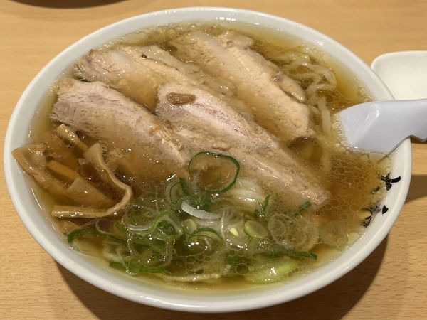 「醤油チャーシュー麺」@佐野青竹手打ちラーメン 大和の写真