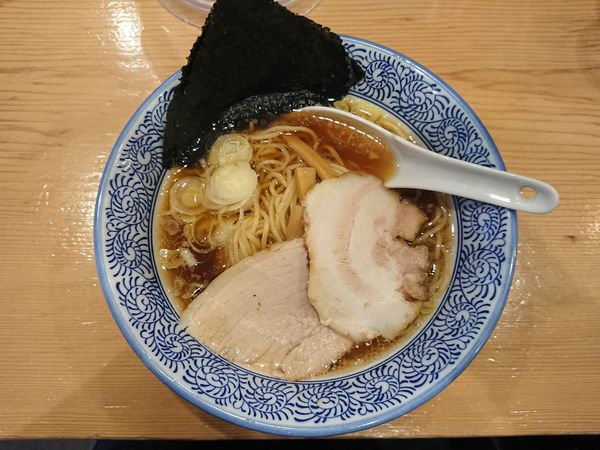 「中華そば￥780＋ライス￥130」@中華そば 笑歩の写真
