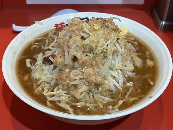 「ラーメン小（ニンニク、アブラ）」@麺屋 桐龍 久喜店の写真