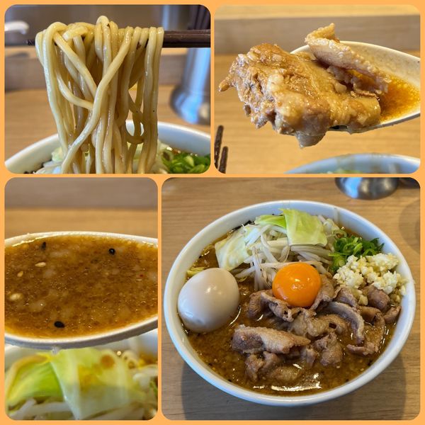 「【限定】肉玉みそらーめん￥1100」@らーめん 雅楽 GARAKUの写真